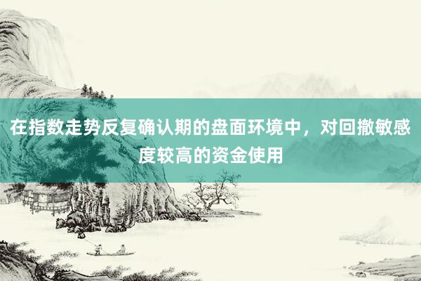 在指数走势反复确认期的盘面环境中，对回撤敏感度较高的资金使用
